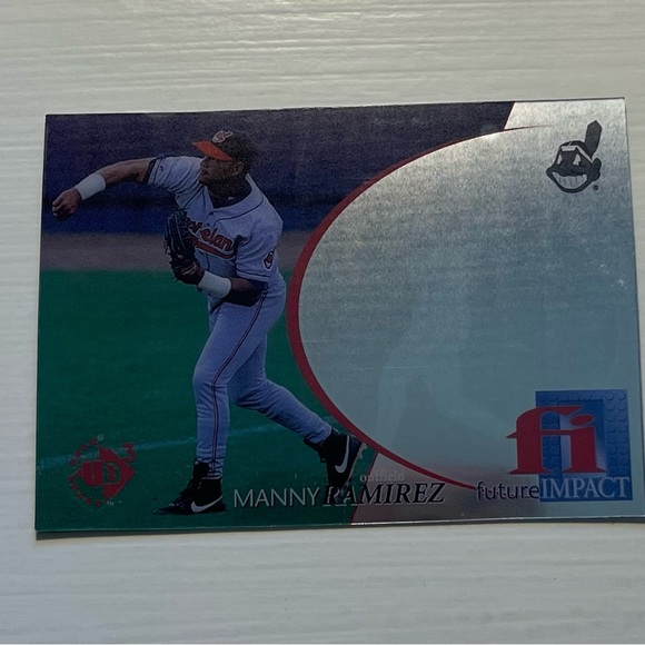⚾️🧢Lot of 3 - 1994, 1996, 1997 Upper Deck Manny Ramirez Baseball Cards - Picture 7 of 9